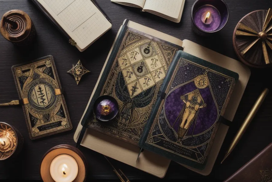 Gros plan sur des mains de libraire mélangeant un jeu de tarot de Marseille avant un tirage professionnel.