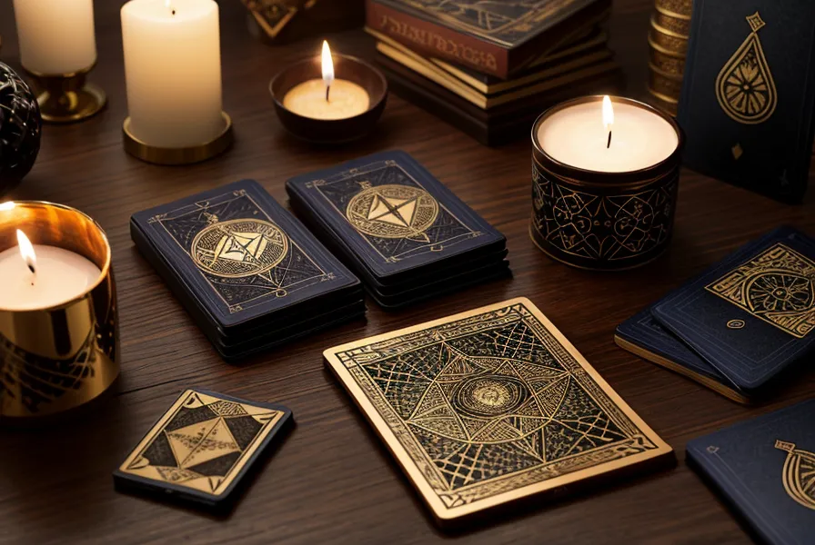 Notes manuscrites de numérologie détaillant la réduction théosophique de l'arcane seize en tarot de Marseille
