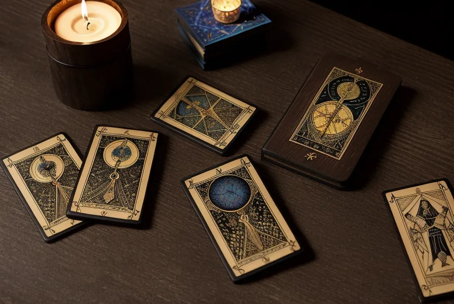 Livres scolaires et arcanes majeurs du tarot illustrant le symbolisme des nombres pour l'orientation